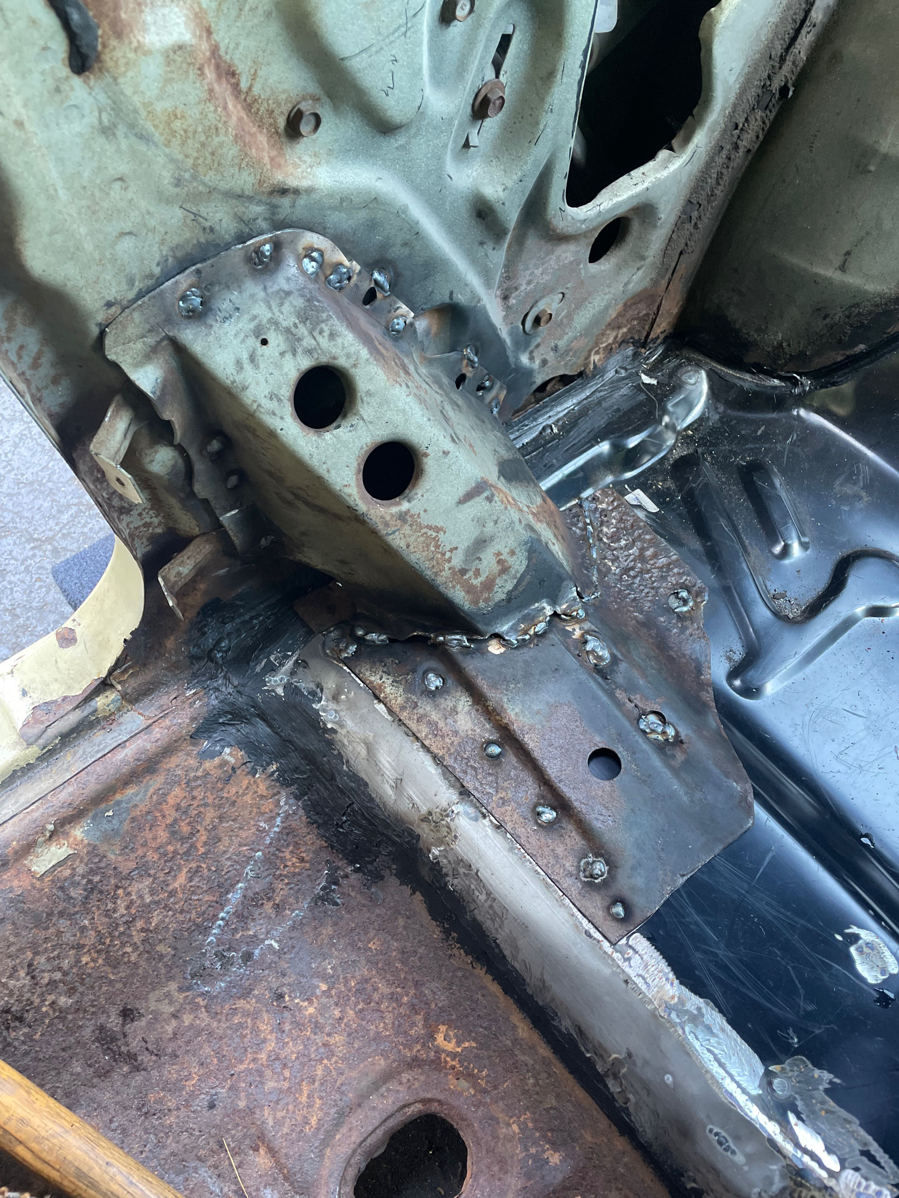 Replace rusty floors in your classic car at Wrenchmasters